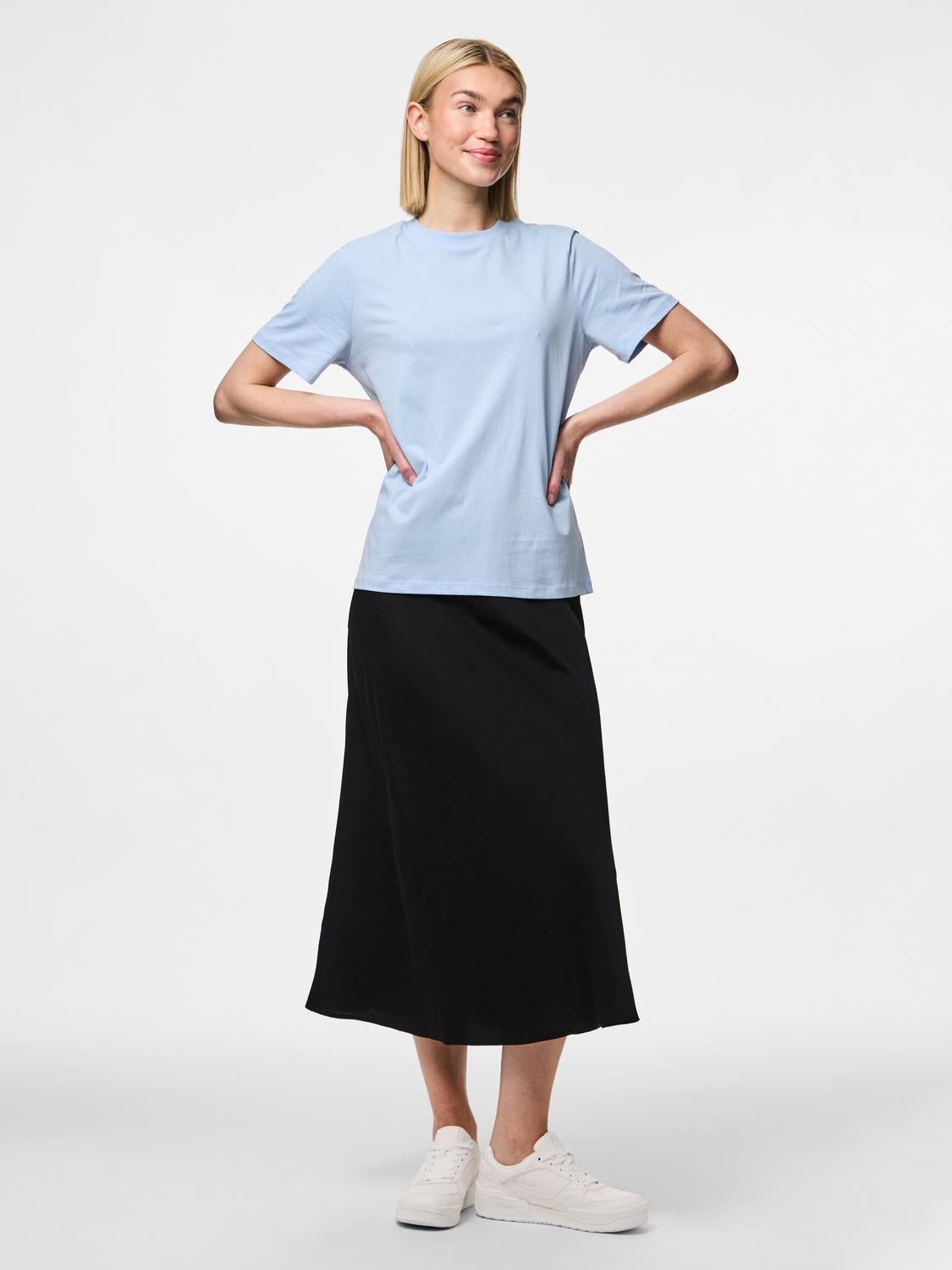 PCRIA T-Shirt - Cashmere Blue - VERO MODA & VILA Bergvik